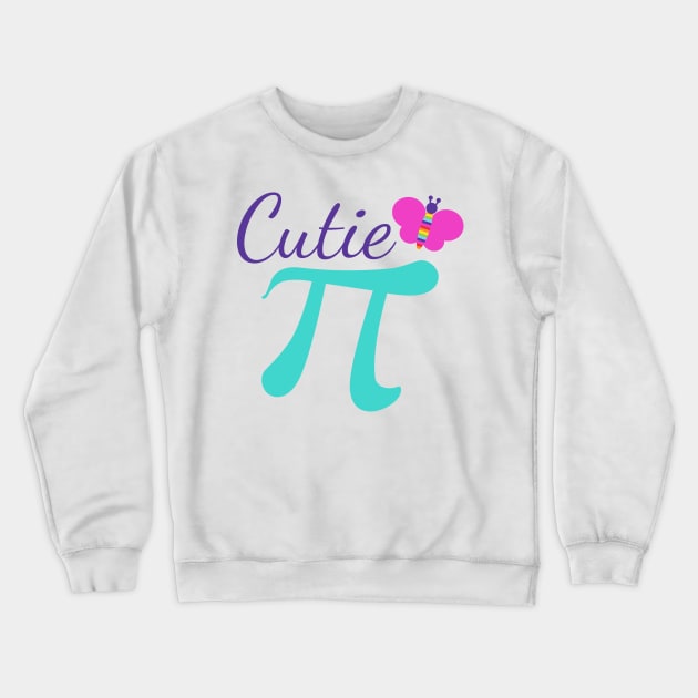 Cutie Pi Crewneck Sweatshirt by epiclovedesigns